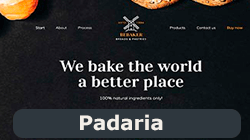 site padaria